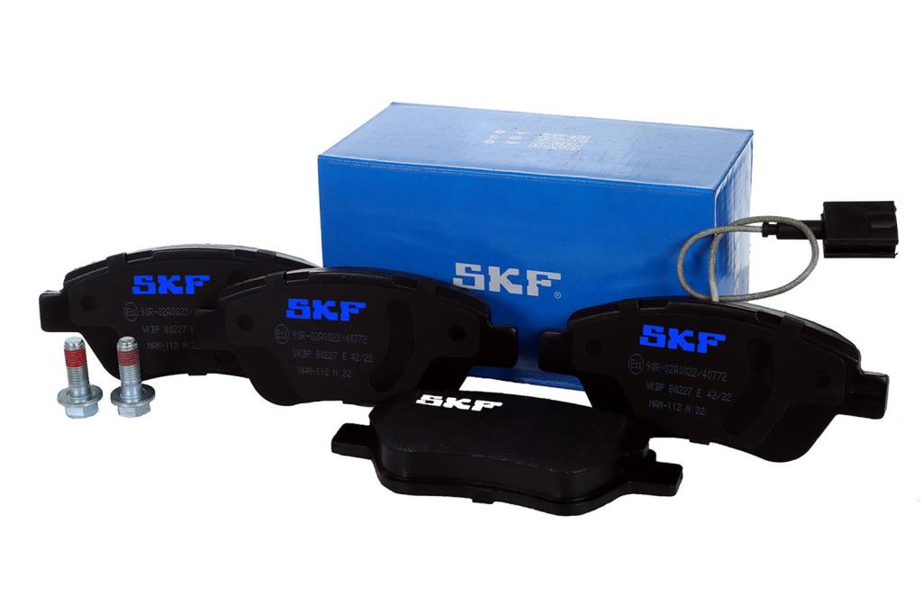 Juego de 4 pastillas de freno (Almohadilla de freno) SKF ref. VKBP 80227 E